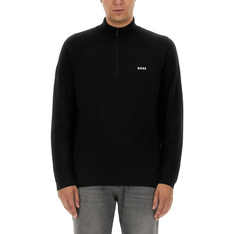 BOSS half-zip Ανδρικό πουλόβερ