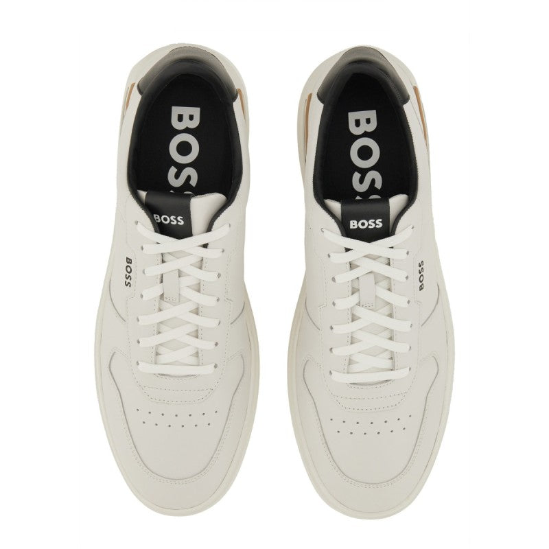 BOSS “Clint Tenn” Ανδρικά δερμάτινα sneakers
